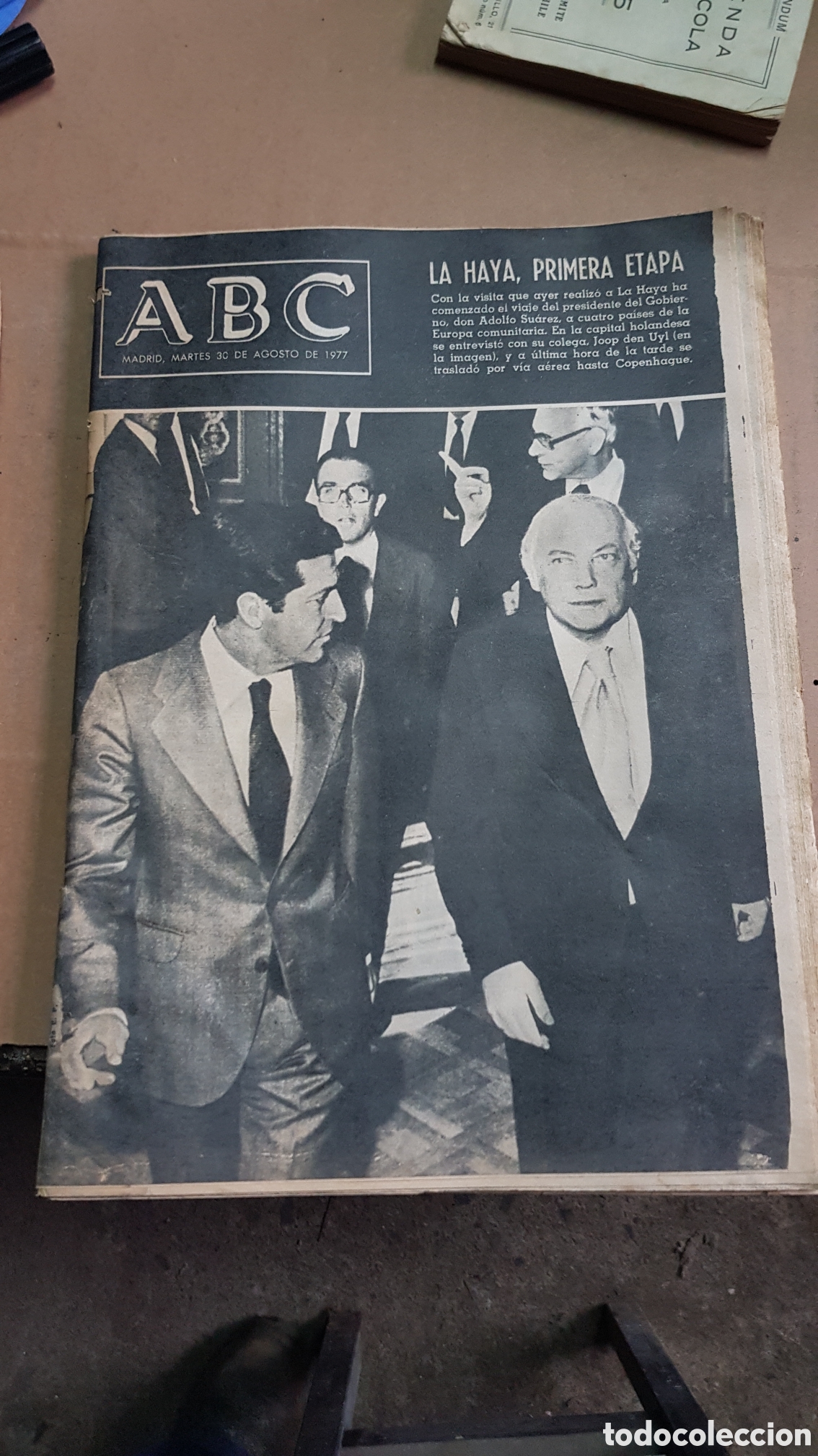 Coleccionismo de Revistas y Peri&oacute;dicos: Revista ABC Adolfo Su&aacute;rez