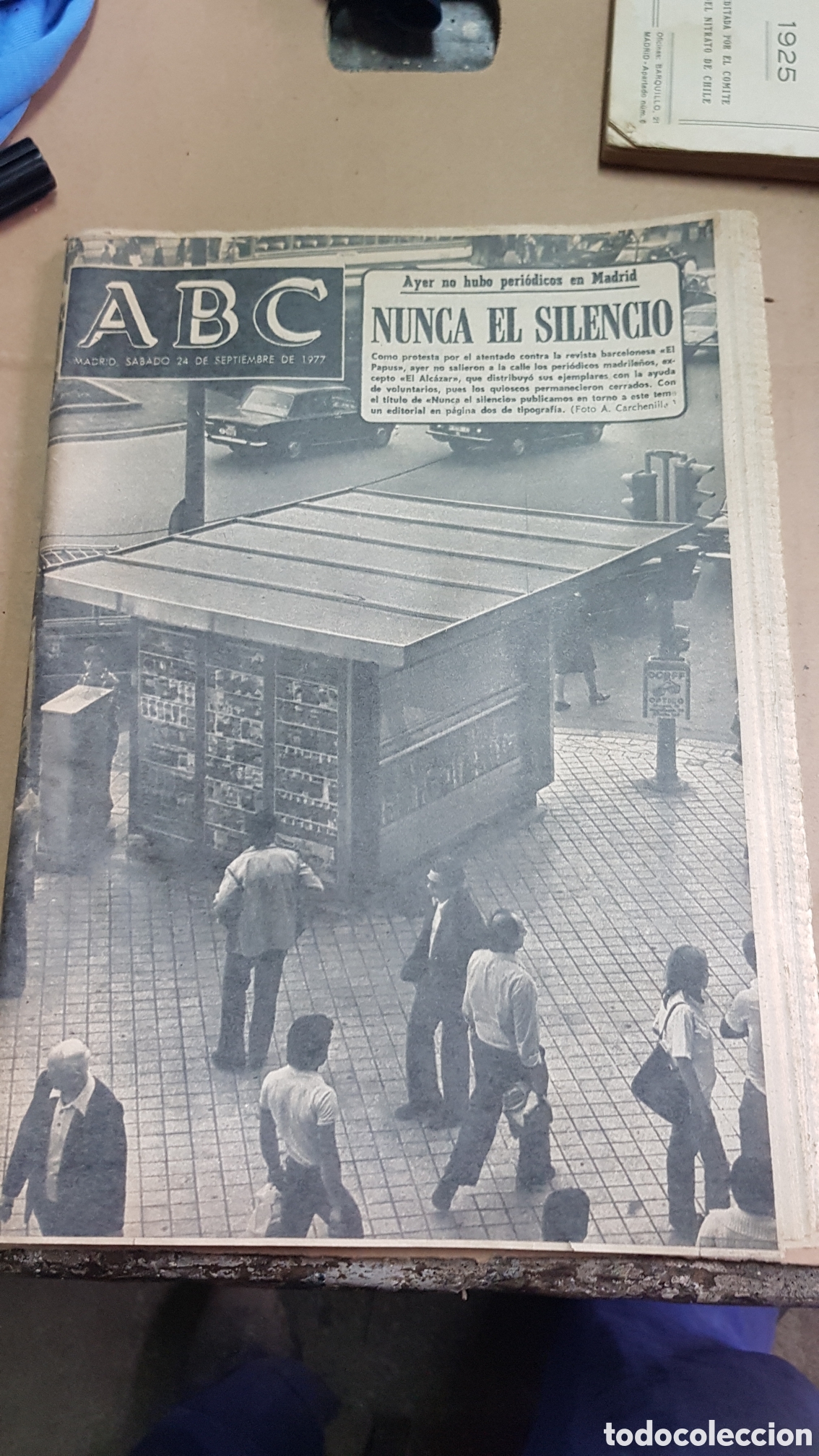 Coleccionismo de Revistas y Peri&oacute;dicos: Revista antigua ABC Septiembre 1977