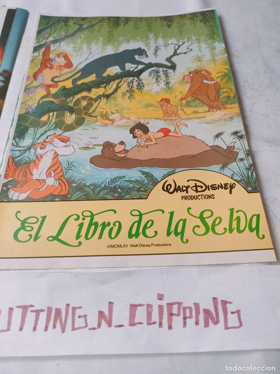 Coleccionismo de Revistas y Peri&oacute;dicos: Clipping WALT DISNEY PUBLICIDAD EL LIBRO DE LA SELVA