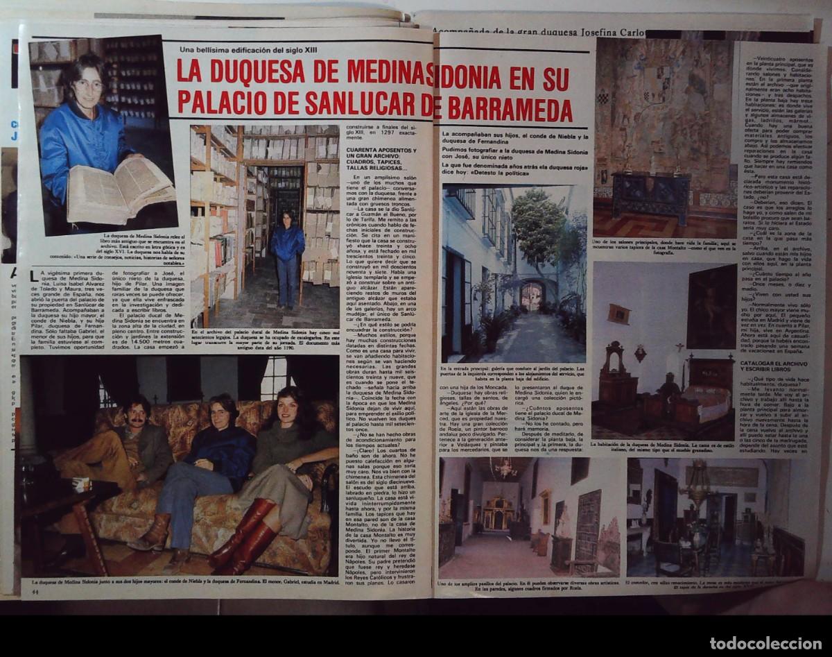 Coleccionismo de Revistas y Peri&oacute;dicos: DUQUESA DE MEDINA SIDONIA LA DUQUESA ROJA SANLUCAR DE BARRAMEDA