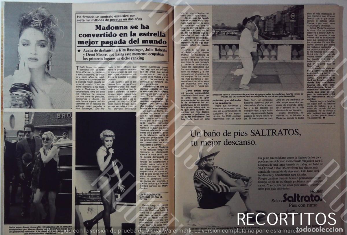 Coleccionismo de Revistas y Peri&oacute;dicos: MADONNA WARREN BEATTY