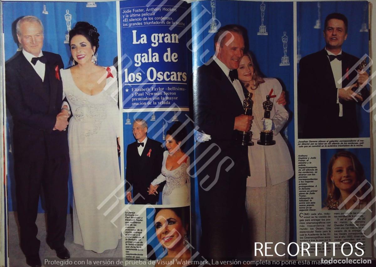Coleccionismo de Revistas y Peri&oacute;dicos: JODIE FOSTER ANTHONY HOPKINS ANTONIO BANDERAS ELIZABETH TAYLOR STEVEN SPIELBERG