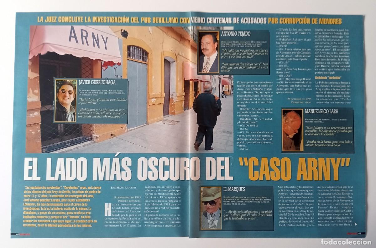 Collection Magazines and Newspapers: REPORTAJE DE REVISTA SOBRE EL CASO ARNY DE SEVILLA