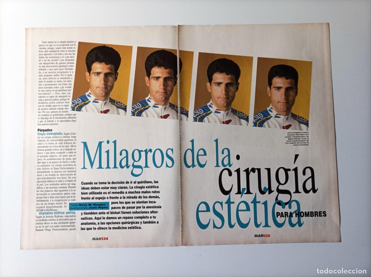 Collezionismo di Riviste e Giornali: CIRUG&Iacute;A EST&Eacute;TICA EN LOS FAMOSOS REPORTAJE REVISTA 4 P&aacute;ginas