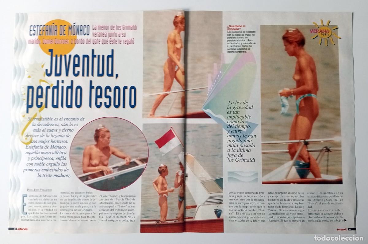Coleccionismo de revistas y peri&oacute;dicos: ESTEFAN&Iacute;A DE M&Oacute;NACO REPORTAJE REVISTA