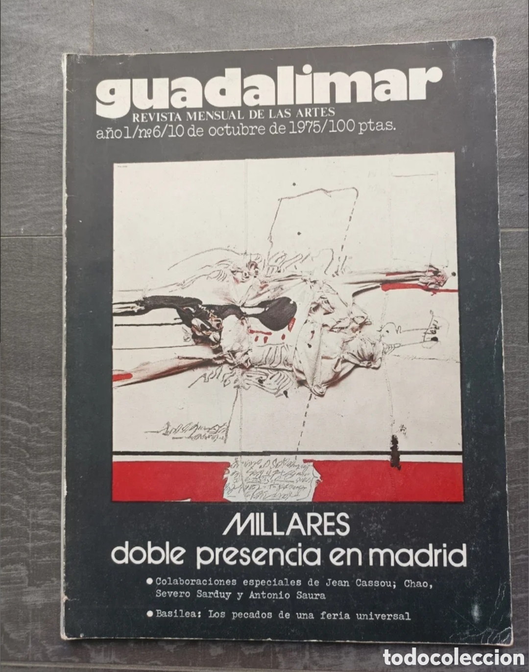 Sammeln von Zeitschriften und Zeitungen: REVISTA DE ARTE GUADALIMAR MILLARES N&deg;6 - 1975