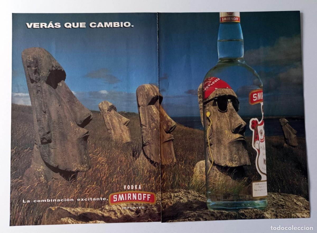 Collezionismo di Riviste e Giornali: VODKA SMIRNOFF ANUNCIO PUBLICITARIO BEBIDAS