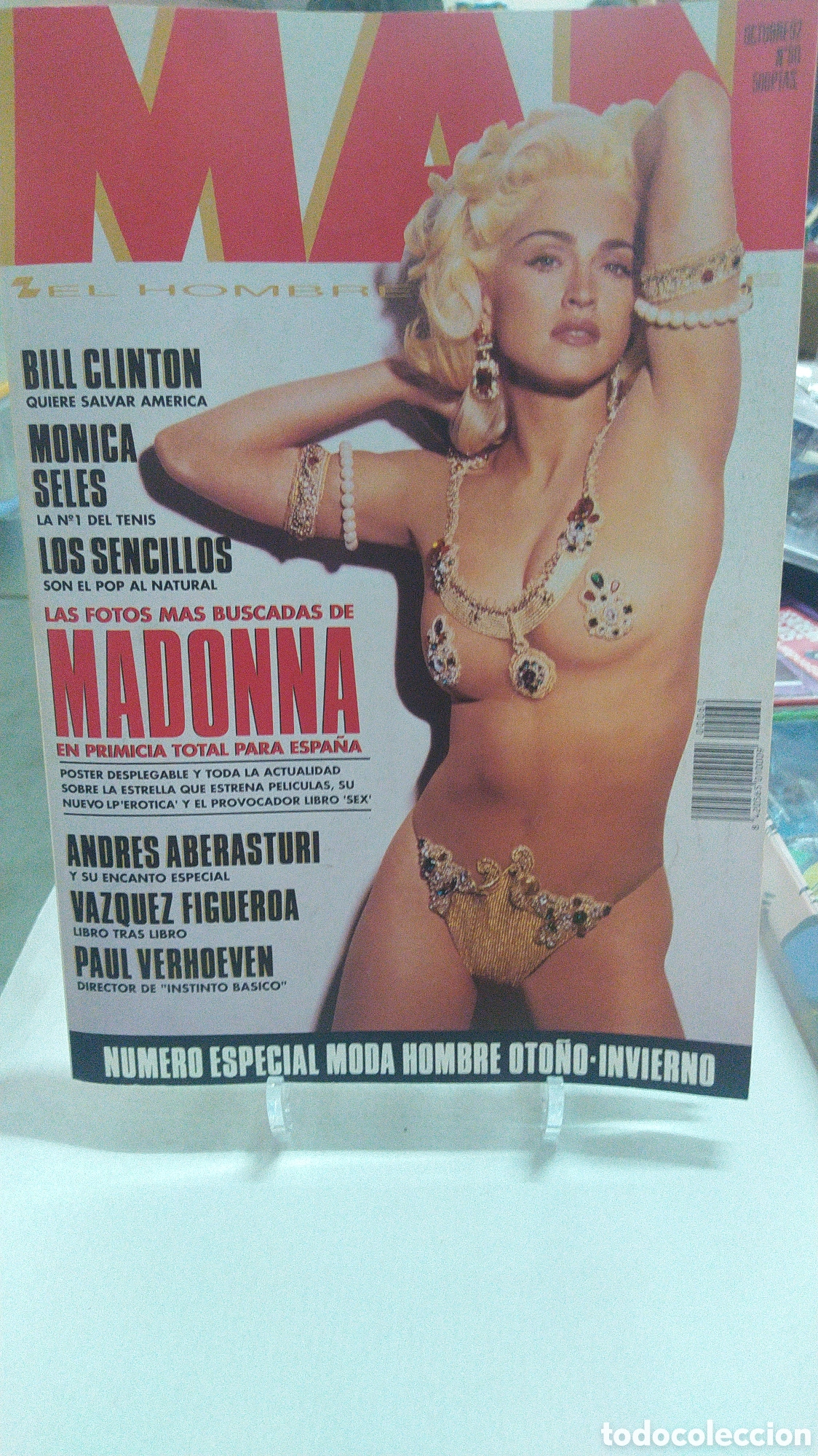 Coleccionismo de Revistas y Peri&oacute;dicos: Revista MAN n&deg; 60. MADONNA.