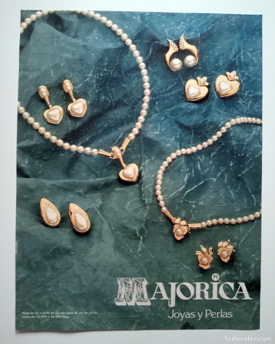 Sammeln von Zeitschriften und Zeitungen: AJORICA JOYAS Y PERLAS ANUNCIO PUBLICITARIO