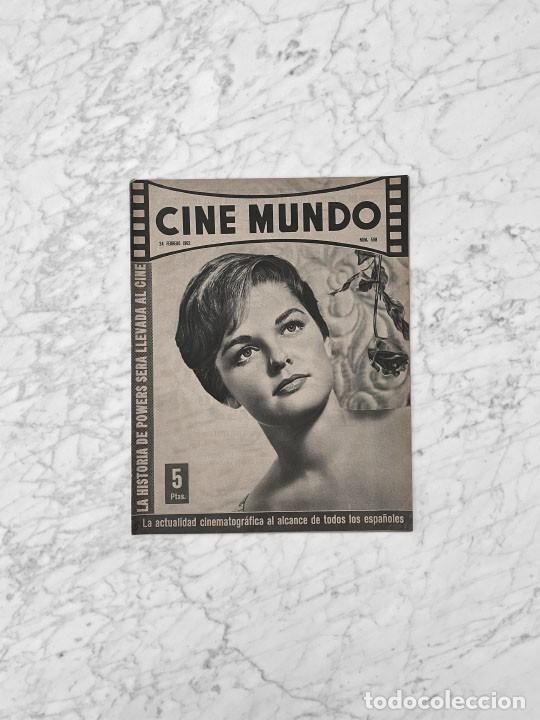 Coleccionismo de revistas y peri&oacute;dicos: CINE MUNDO - 1962 - LUANA PATTEN, ANTHONY QUINN, NADJA TILLER, BRIGID BAZLEN