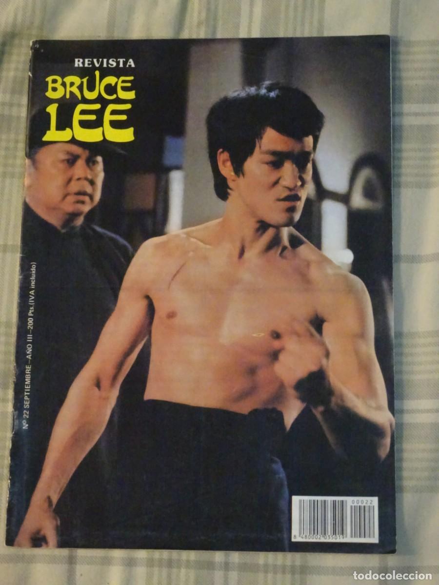Coleccionismo de revistas y peri&oacute;dicos: REVISTA BRUCE LEE, A&Ntilde;O 3 N&ordm; 22, FILMOGRAF&Iacute;A, BIOGRAFIA, SUS BAILES, CON POSTER , VER FOTOS