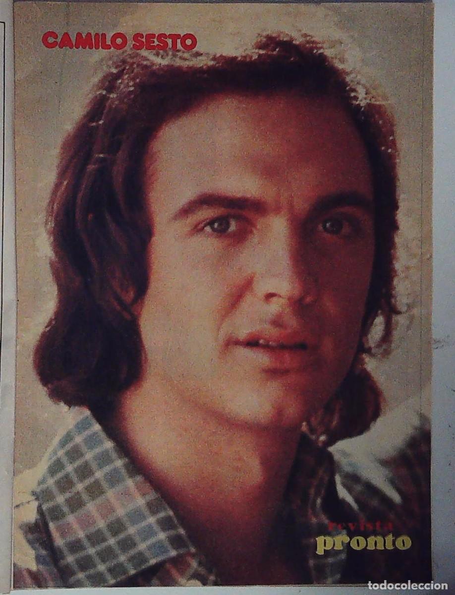 Coleccionismo de Revistas y Peri&oacute;dicos: camilo sesto poster pin up y reportaje