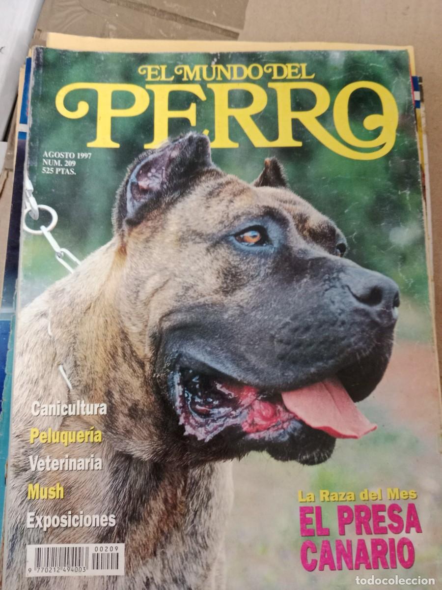 Coleccionismo de revistas y peri&oacute;dicos: CU-07 REVISTAS EL MUNDO DEL PERRO EL PRESA CANARIO