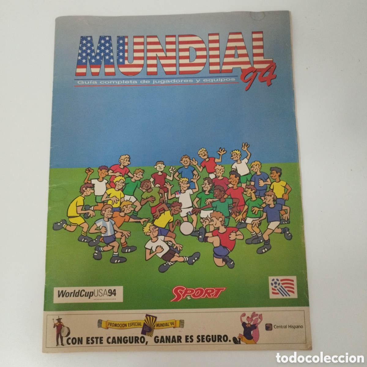 Coleccionismo de revistas y peri&oacute;dicos: MUNDIAL 94 / GUIA COMPLETA / JUGADORES Y EQUIPOS / SPORT