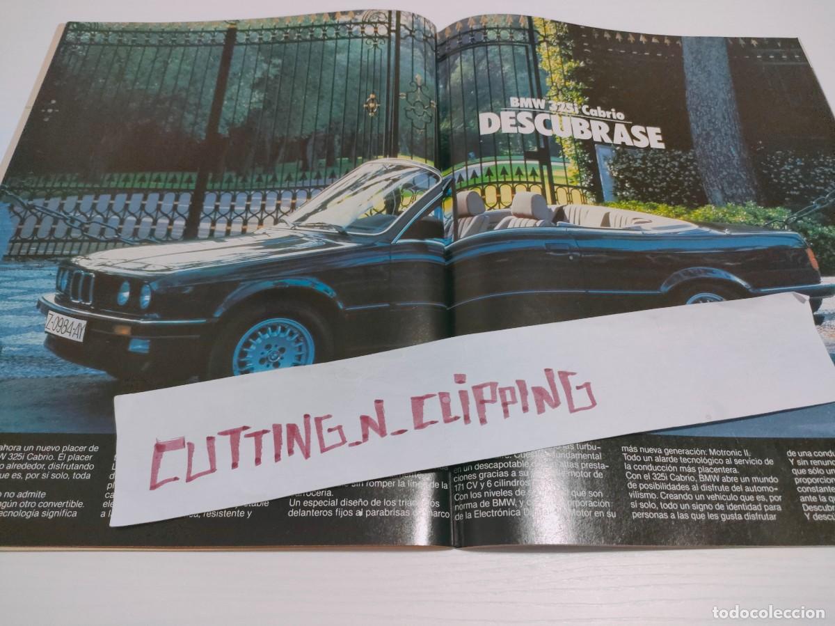 Coleccionismo de Revistas y Peri&oacute;dicos: Clipping PS861307 PUBLICIDAD BMW 325i