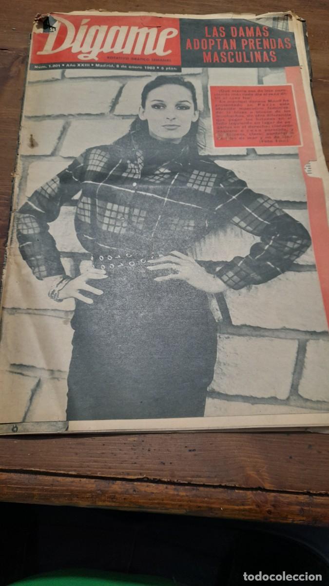 Coleccionismo de Revistas y Peri&oacute;dicos: Revista digame 1201 Jap&oacute;n princesa michiko