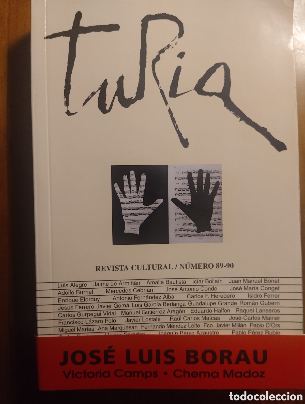 Collection Magazines and Newspapers: Turia, Revista cultural, VVAA, n&ordm; 89-90 - VVAA