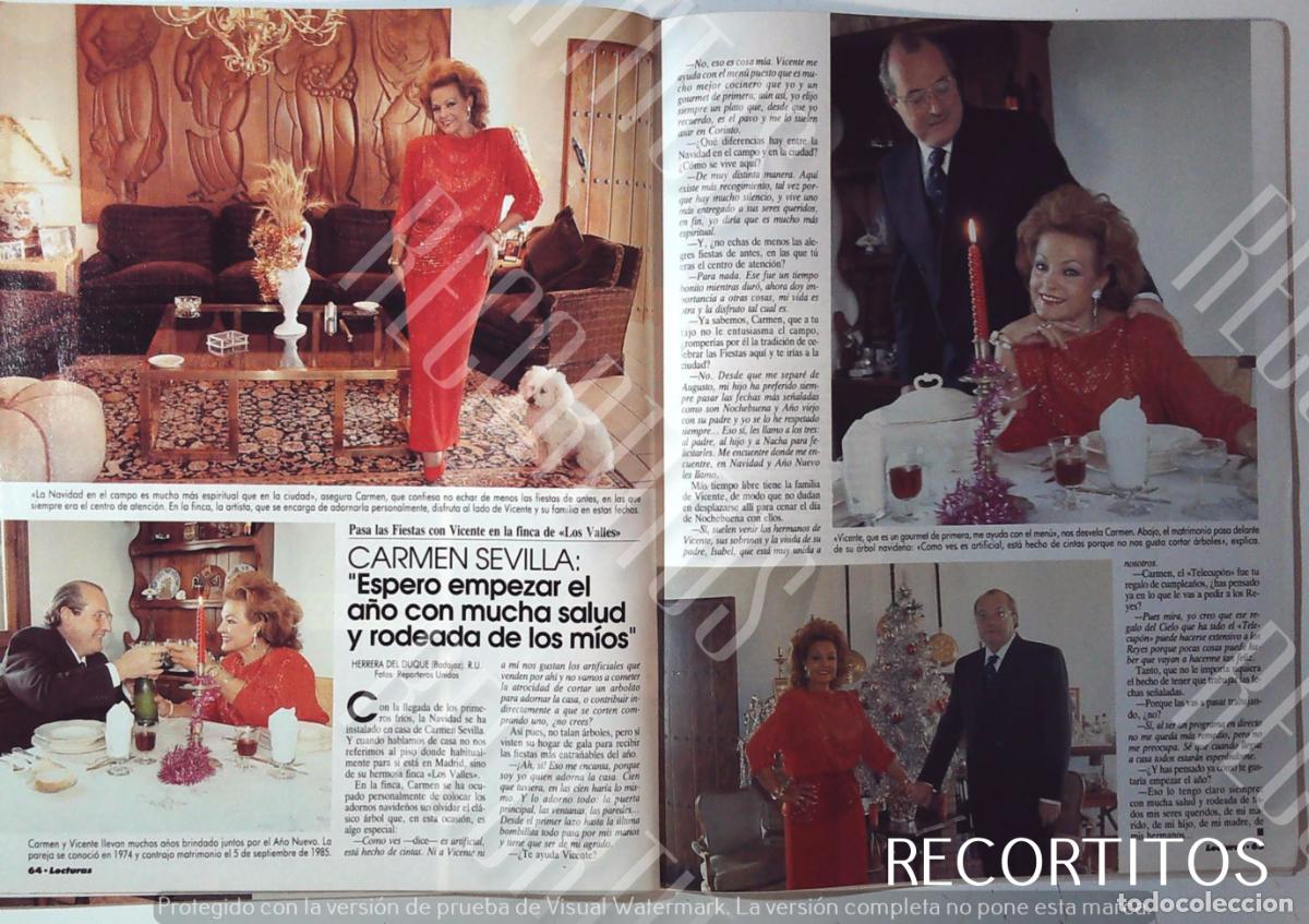 Coleccionismo de Revistas y Peri&oacute;dicos: carmen sevilla vicente patuel