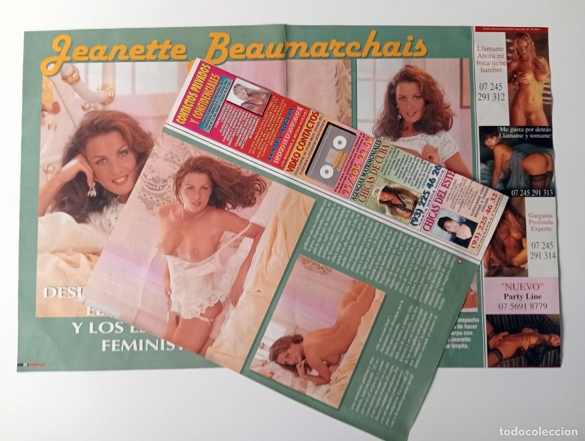 Collectionnisme de Revues et Journaux: REPORTAJE DE FOTOS DE JEANETTE BEAUMARCHAIS