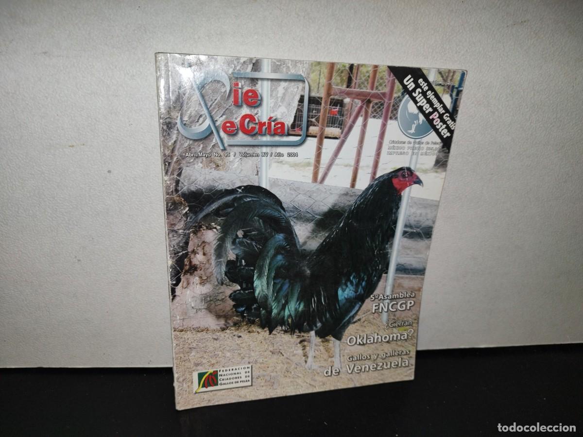 Collezionismo di Riviste e Giornali: 107- REVISTA DE GALLOS: PIE DE CR&Iacute;A. ABRIL/MAYO, NO. 95, VOLUMEN XV, A&Ntilde;O 2004