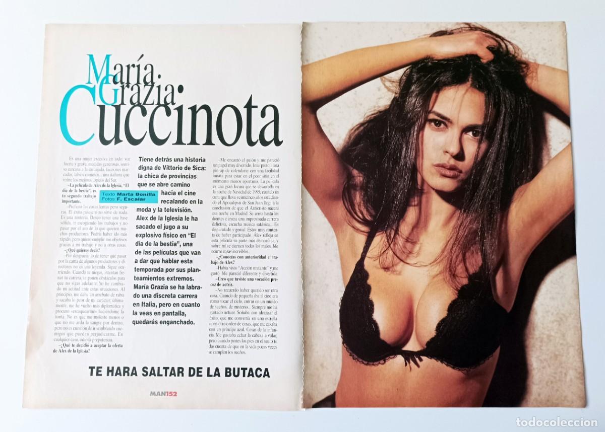 Coleccionismo de Revistas y Peri&oacute;dicos: REPORTAJE REVISTA ENTREVISTA MARIA GRAZIA CUCCINOTA
