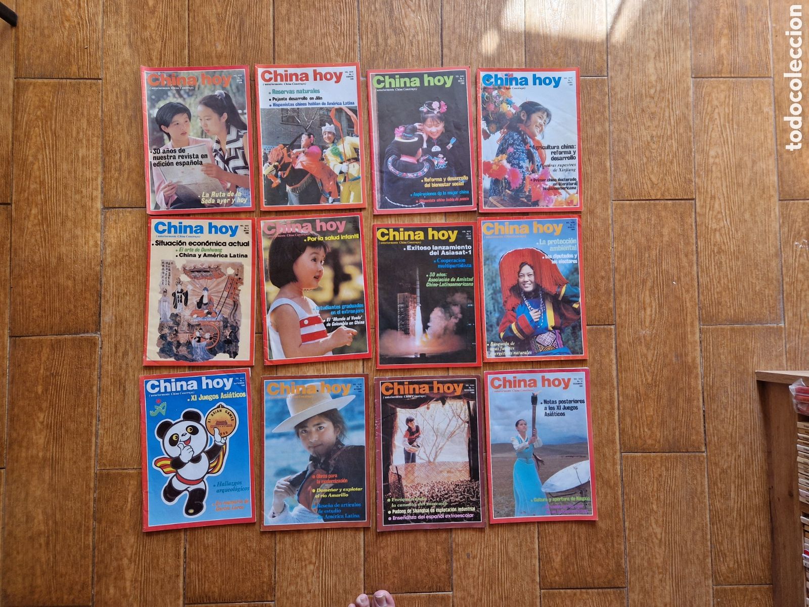 Coleccionismo de revistas y peri&oacute;dicos: CHINA CONSTRUYE N&ordm; 1 AL 12 A&Ntilde;O 1990 A&Ntilde;O COMPLETO COMUNISMO REVISTA DE PROPAGANDA SOCIAL COMUNISTA