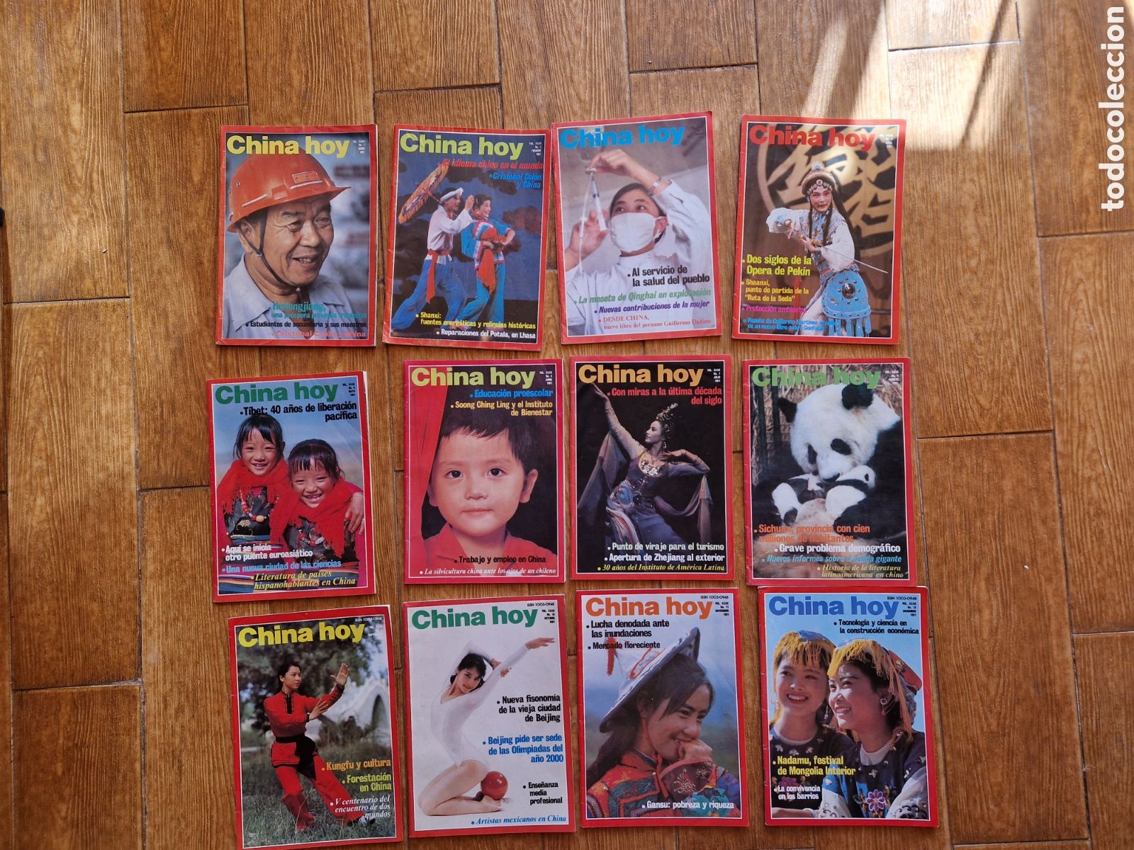 Coleccionismo de revistas y peri&oacute;dicos: CHINA CONSTRUYE N&ordm; 1 AL 12 A&Ntilde;O 1991 A&Ntilde;O COMPLETO COMUNISMO REVISTA DE PROPAGANDA SOCIAL COMUNISTA