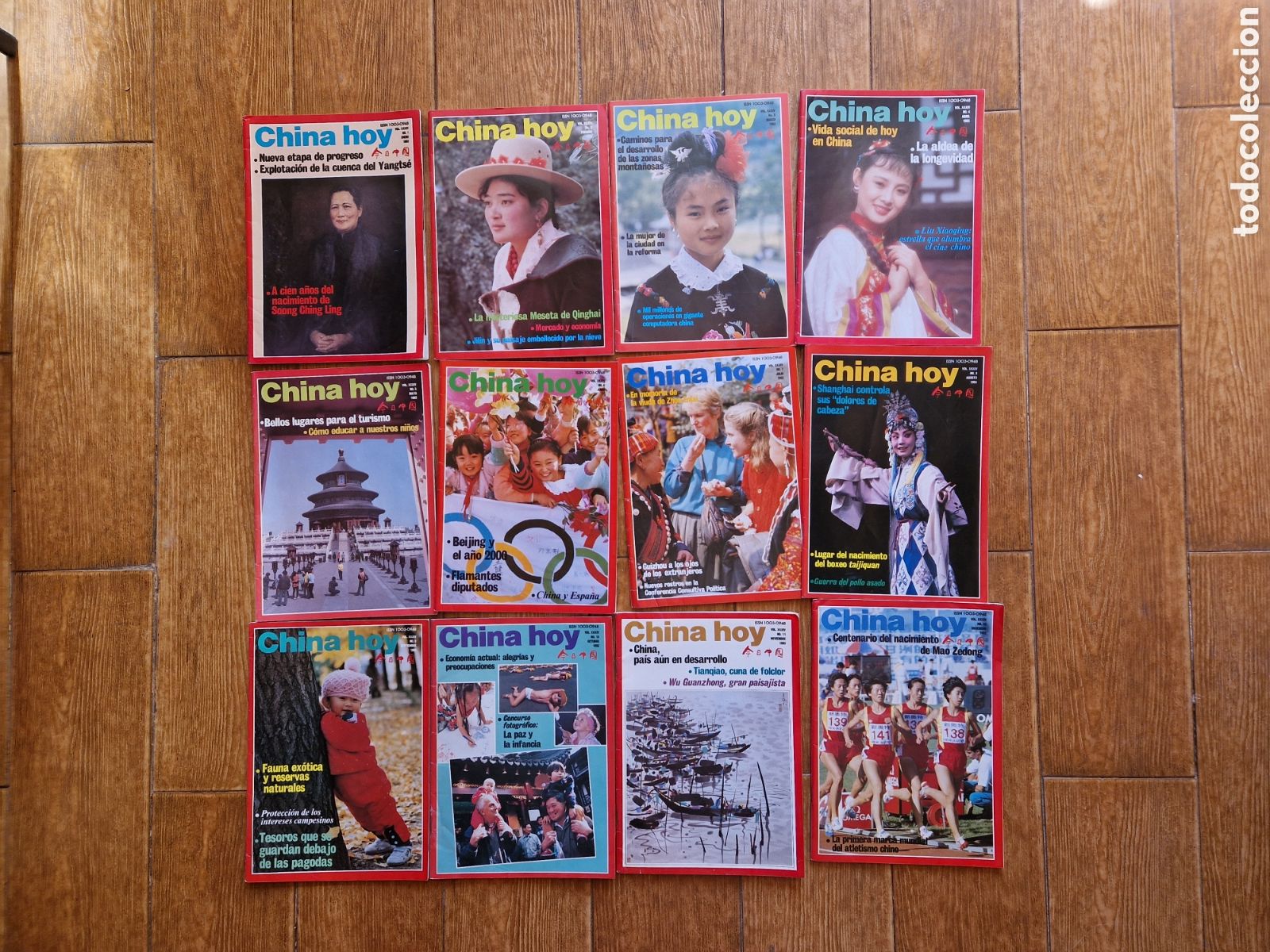 Coleccionismo de revistas y peri&oacute;dicos: CHINA CONSTRUYE N&ordm; 1 AL 12 A&Ntilde;O 1993 A&Ntilde;O COMPLETO COMUNISMO REVISTA DE PROPAGANDA SOCIAL COMUNISTA