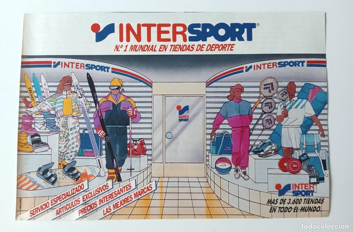 Coleccionismo de Revistas y Peri&oacute;dicos: COLECCIONISMO PAPEL PUBLICIDAD: INTERSPORT TIENDAS DE DEPORTE