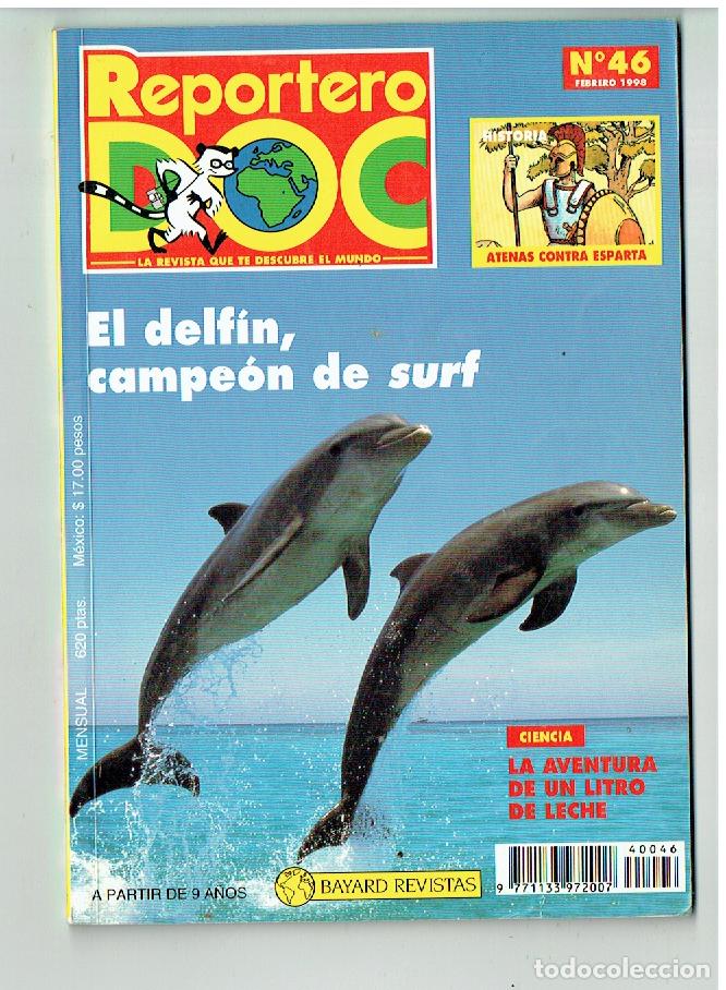 Collectionnisme de Revues et Journaux: REPORTERO DOC. N&ordm; 46. EL DELF&Iacute;N / ATENAS CONTRA ESPARTA / FEBRERO 1998. (B/41.2)