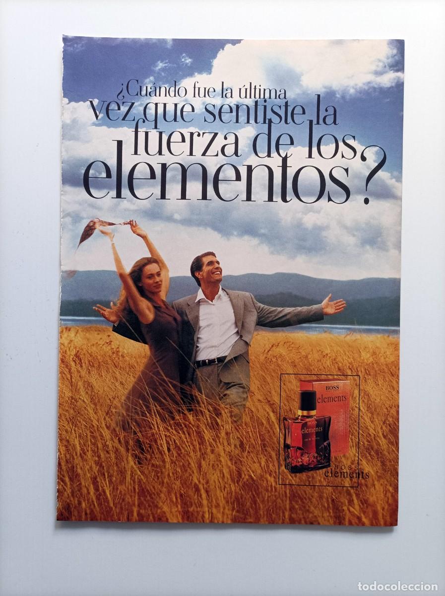 Collectionnisme de Revues et Journaux: COLECCIONISMO PAPEL PUBLICIDAD: PERFUME HUGO BOSS