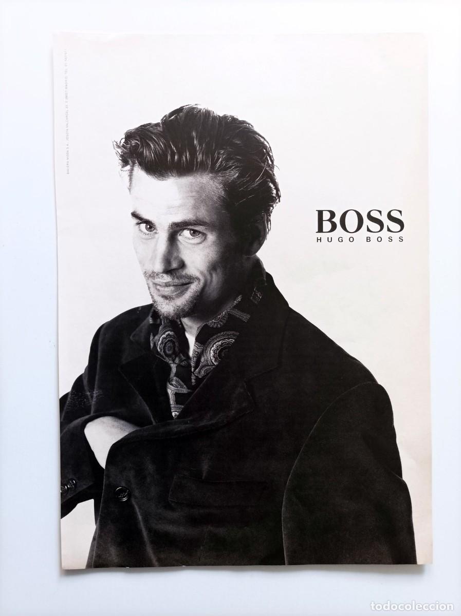 Collection Magazines and Newspapers: COLECCIONISMO PAPEL PUBLICIDAD: PERFUME HUGO BOSS