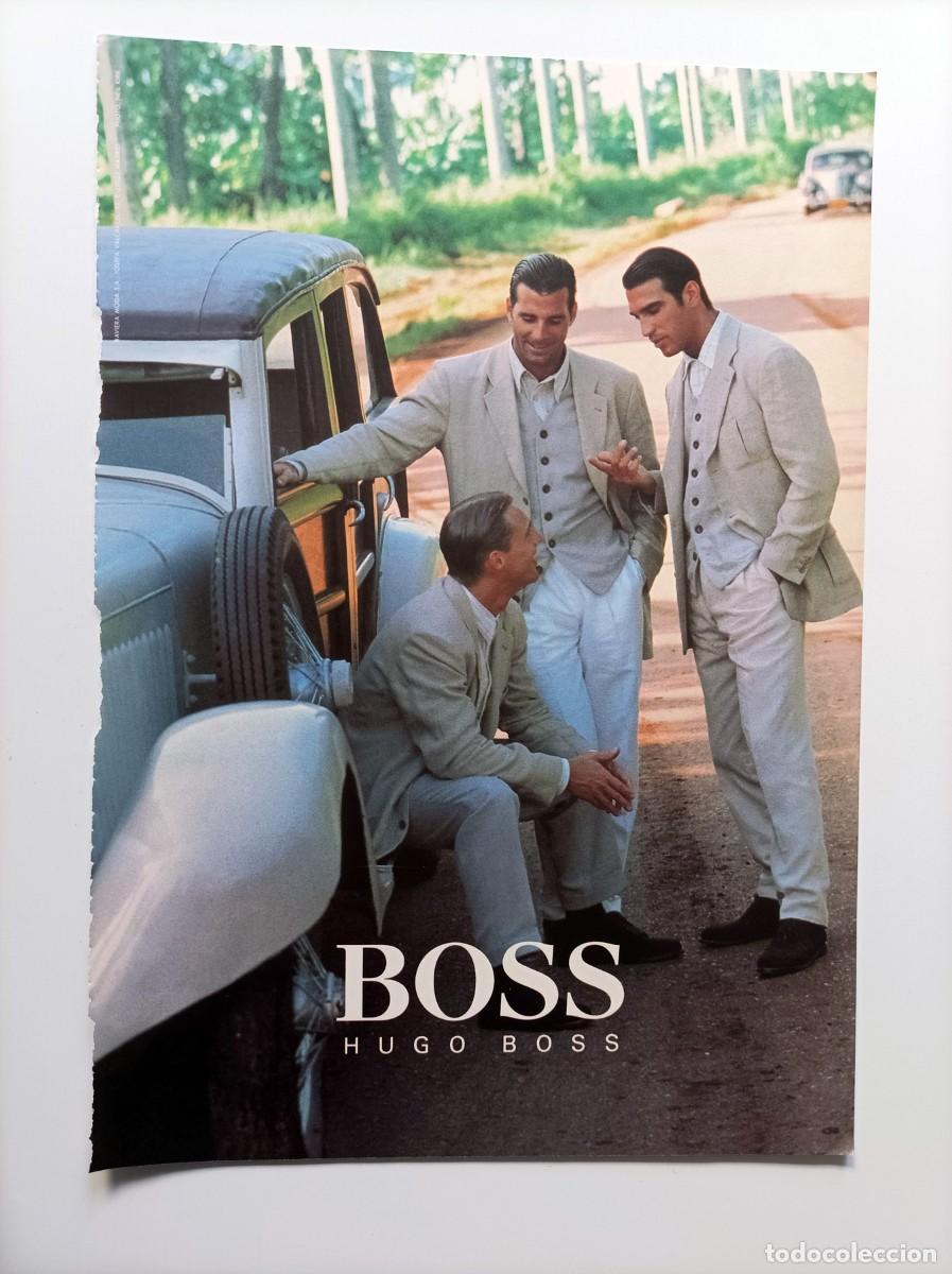 Collection Magazines and Newspapers: COLECCIONISMO PAPEL PUBLICIDAD: PERFUME HUGO BOSS