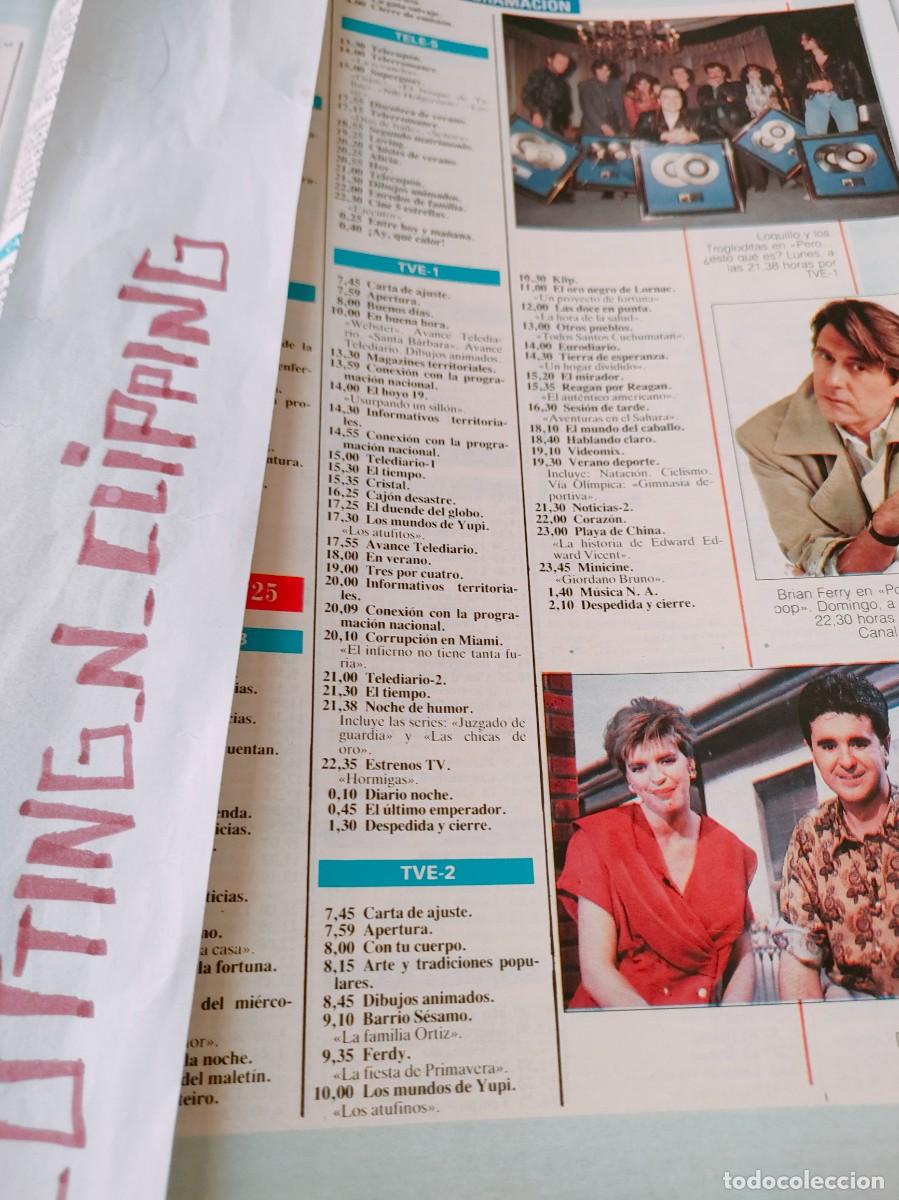 Coleccionismo de Revistas y Peri&oacute;dicos: Clipping BN902207 LOQUILLO, BRIAN FERRY, MABEL ORDO&Ntilde;EZ, BLAKI