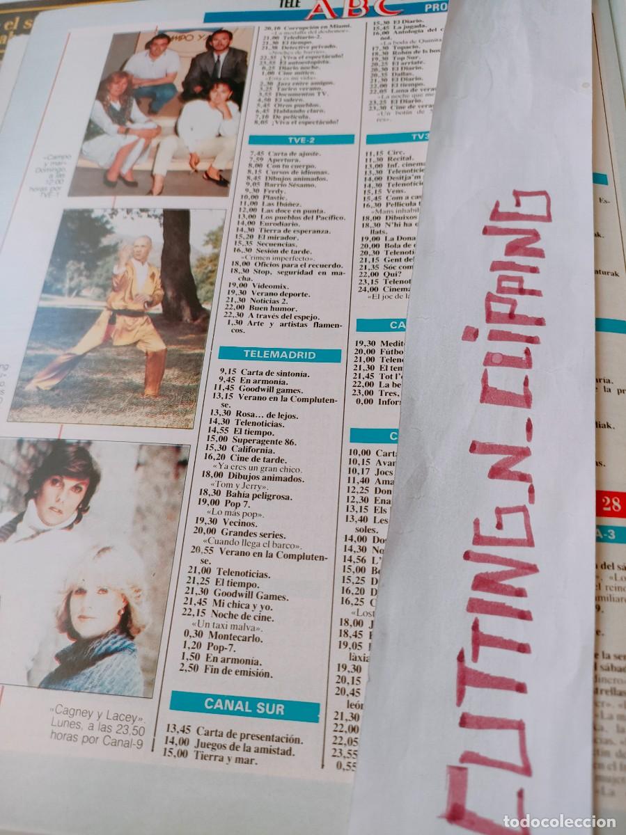 Sammeln von Zeitschriften und Zeitungen: Clipping BN902207 KUNG FU, CAGNEY Y LACEY