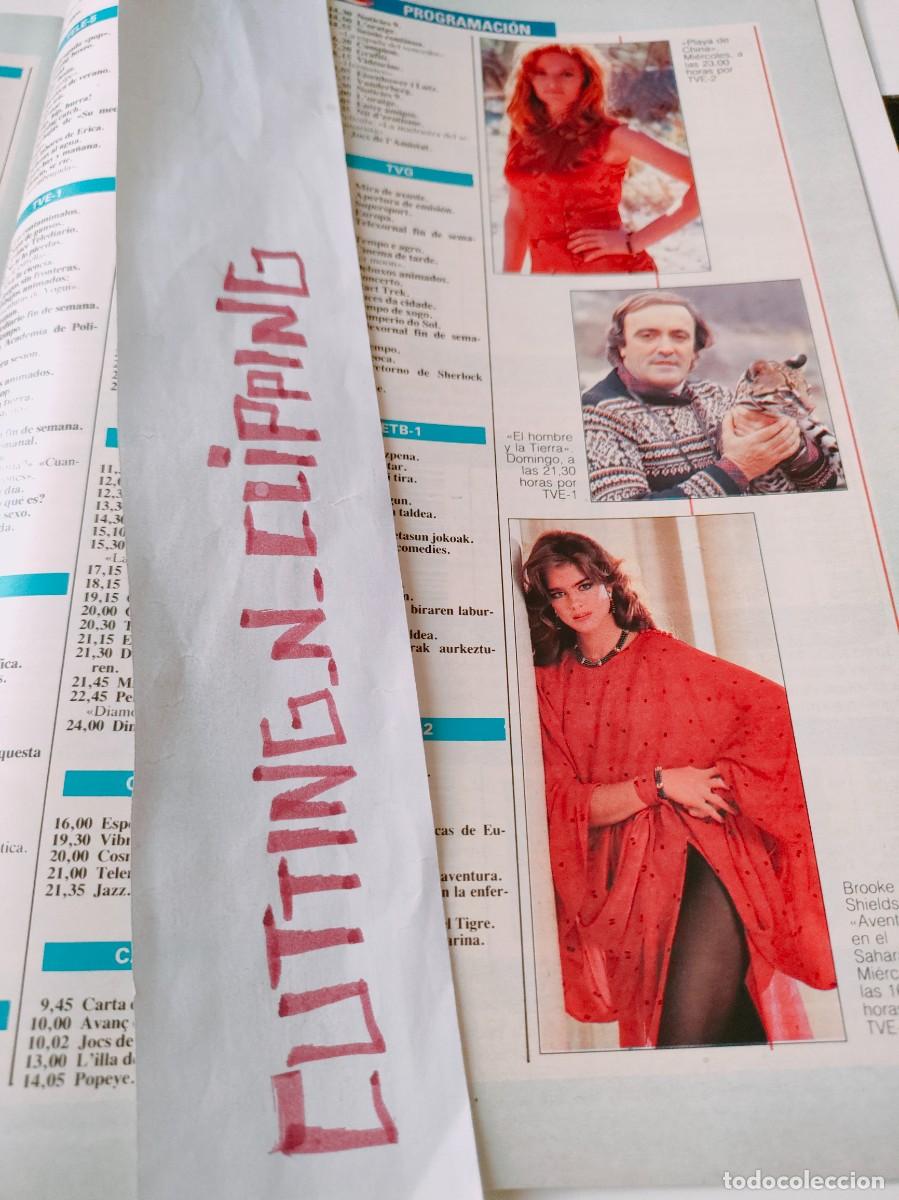 Collectionnisme de Revues et Journaux: Clipping BN902207 PLAYA DE CHINA, BROOKE SHIELDS