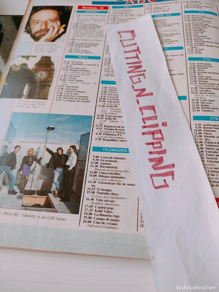 Coleccionismo de Revistas y Peri&oacute;dicos: Clipping BN902406 ROLLING STONES, MARTA SANCHEZ, OLE OLE