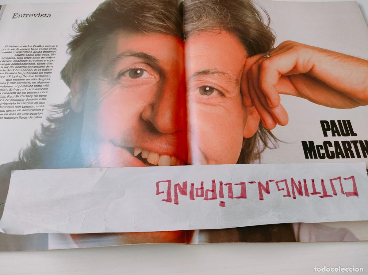 Coleccionismo de Revistas y Peri&oacute;dicos: Clipping BN900912 PAUL MCCARTNEY