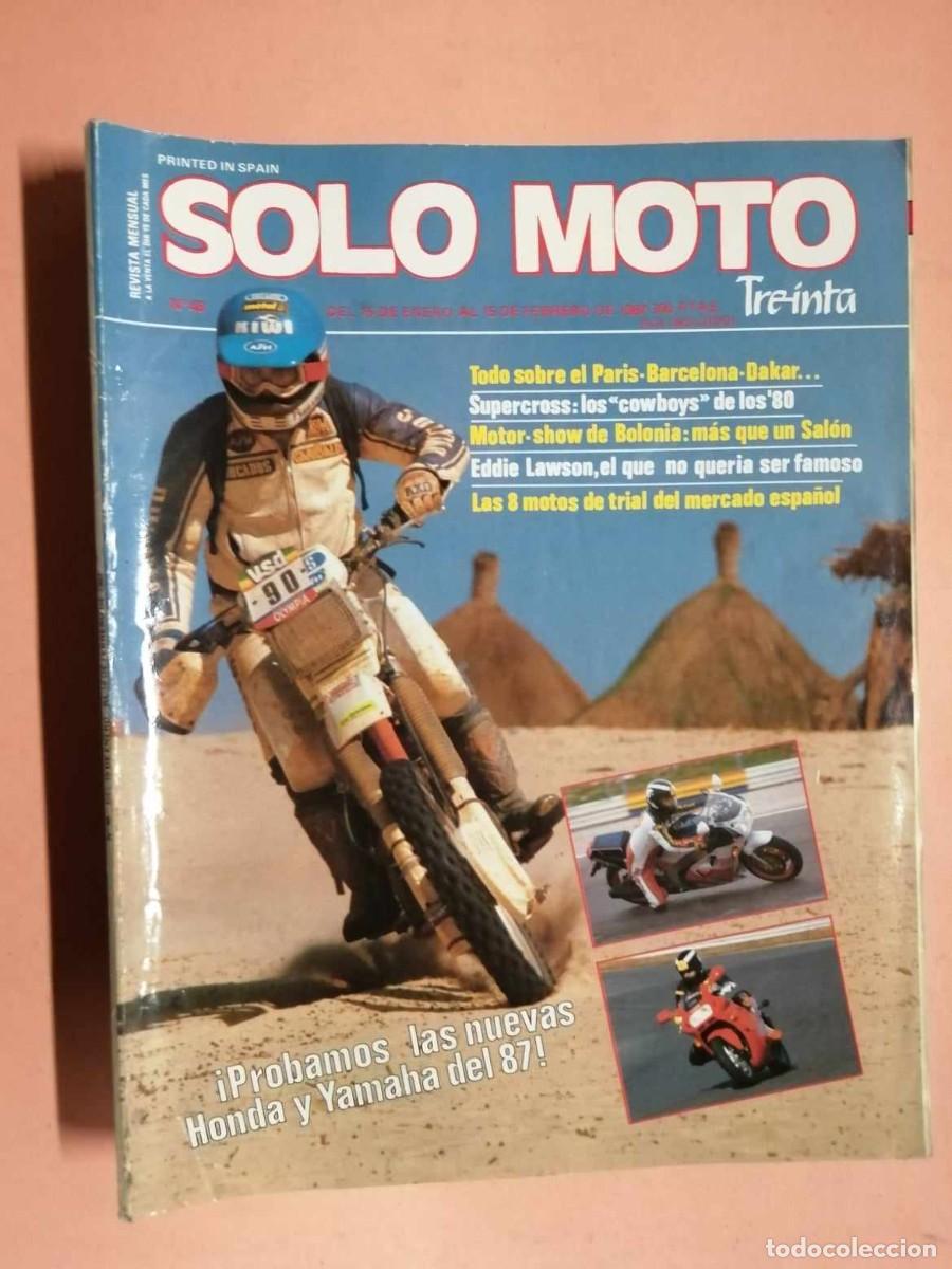Coleccionismo de Revistas y Peri&oacute;dicos: SOLO MOTO (NUMERO 48) A&Ntilde;O 1987
