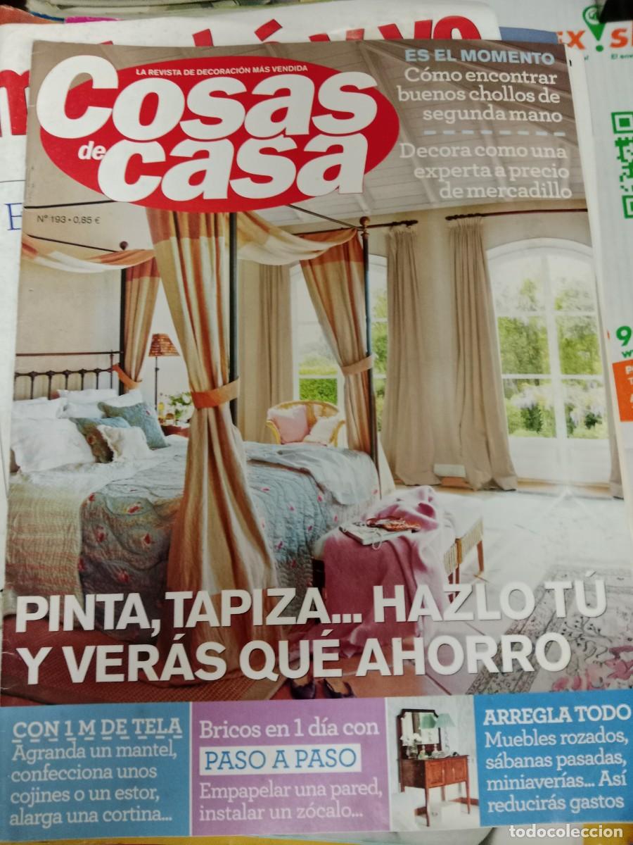 Coleccionismo de revistas y peri&oacute;dicos: L-SM REVISTA COSAS DE CASA PINTA TAPIZA
