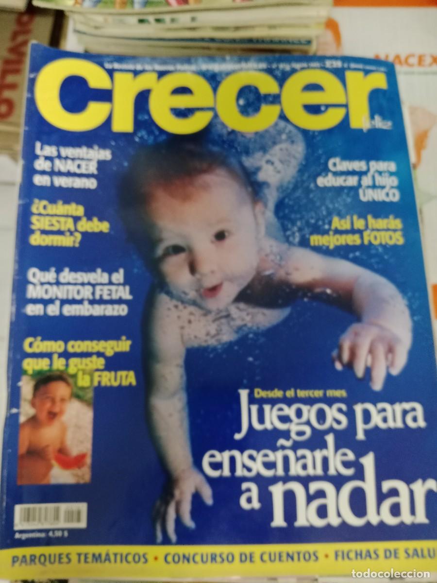 Coleccionismo de revistas y peri&oacute;dicos: L-SM REVISTA CRECER FELIZ JUEGOS PARA ENSE&Ntilde;ARLE A NADAR