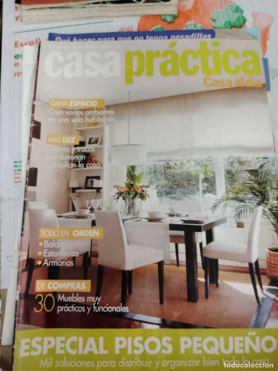 Coleccionismo de revistas y peri&oacute;dicos: L-SM REVISTA CASA PRACTICA CASA AL DIA ESPECIAL PISOS PEQUE&Ntilde;OS