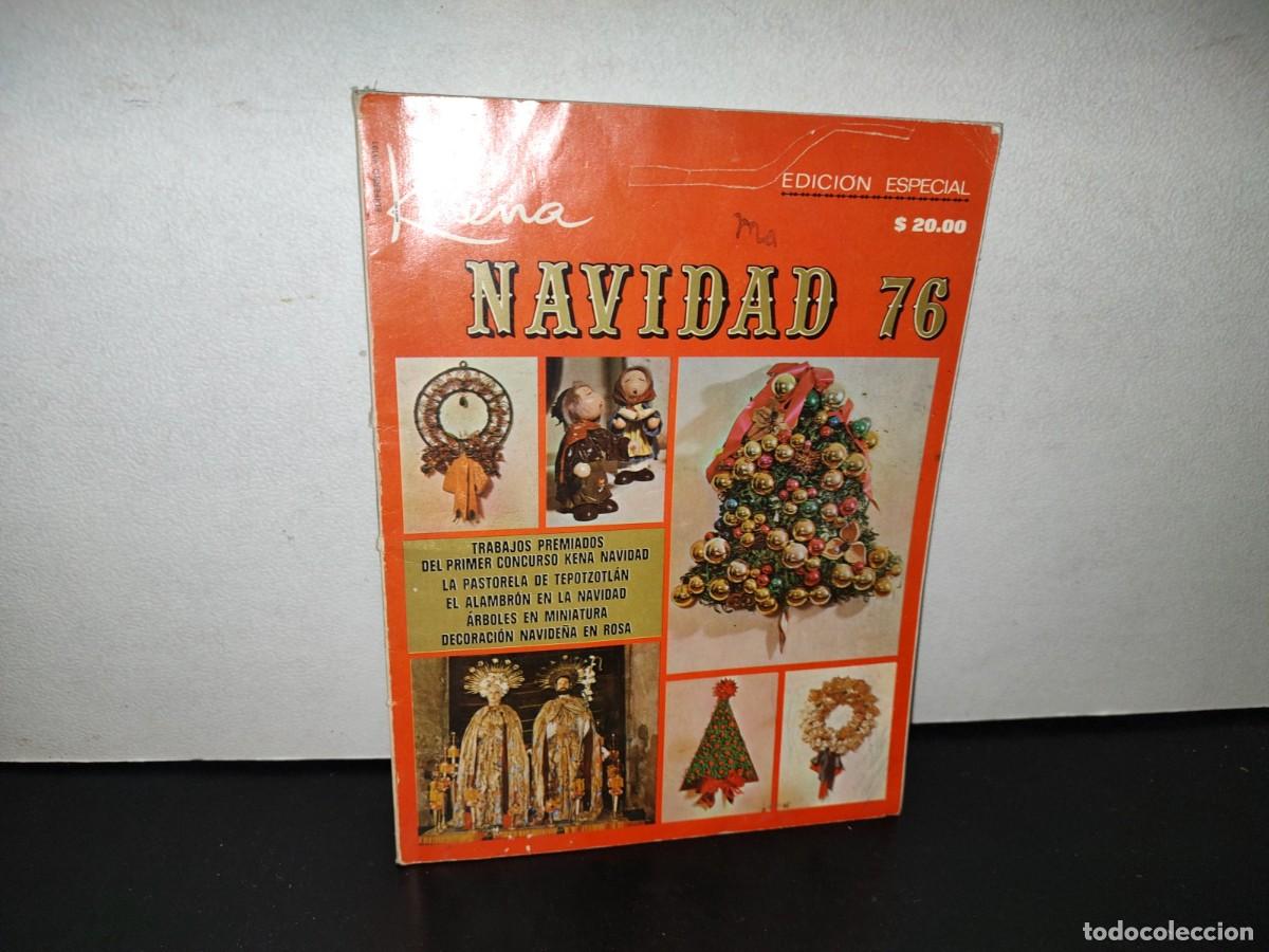 Collezionismo di Riviste e Giornali: 107- REVISTA KENA. NAVIDAD 76. EDICI&Oacute;N ESPECIAL. &Aacute;RBOLES EN MINIATURA - 1976