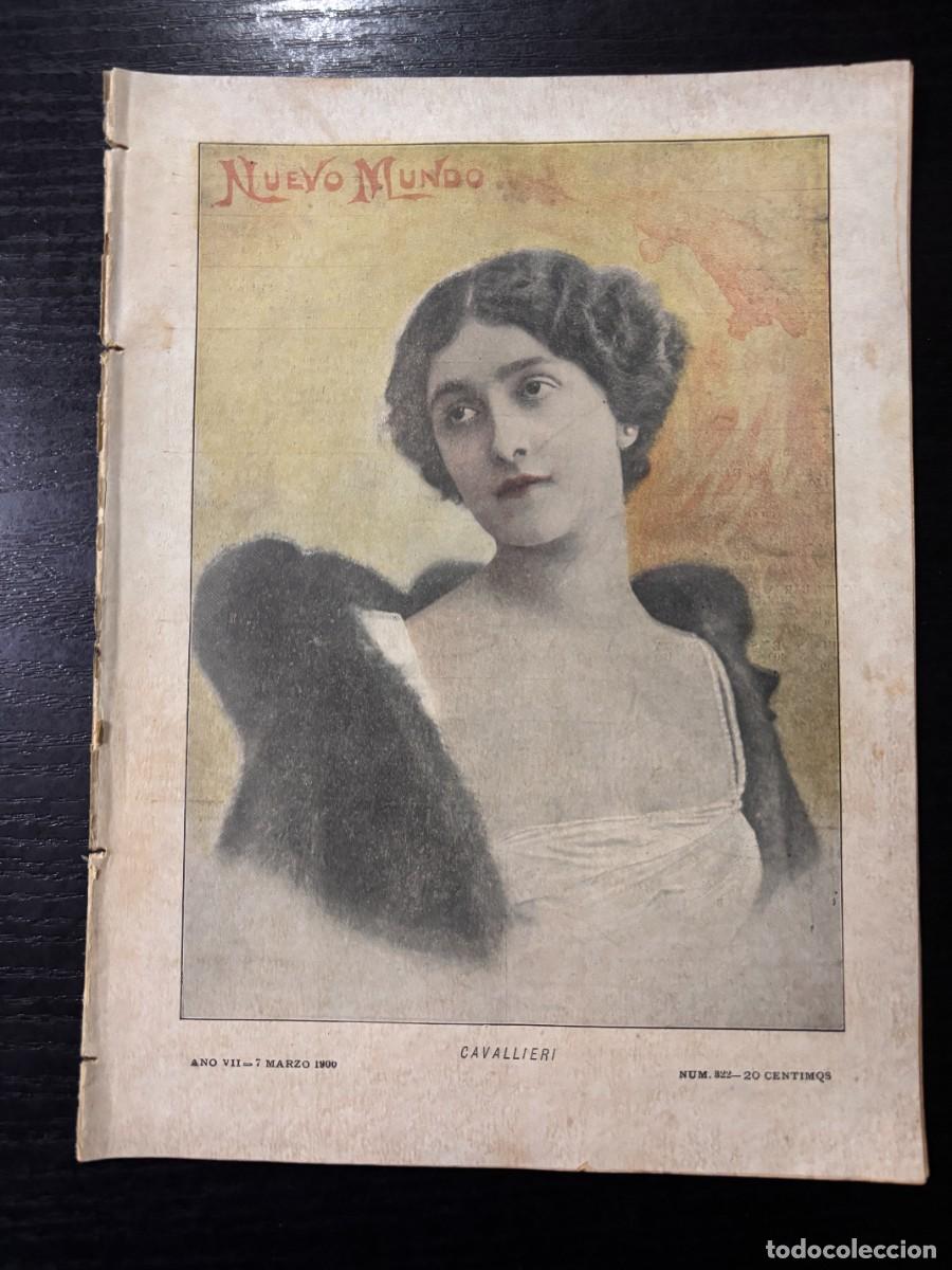 Collection Magazines and Newspapers: PERI&Oacute;DICO ILUSTRADO NUEVO MUNDO A&Ntilde;O VII N&ordm; 322. ENERO 1900. LAS ANTIGUAS DANZAS GRIEGAS. LEER