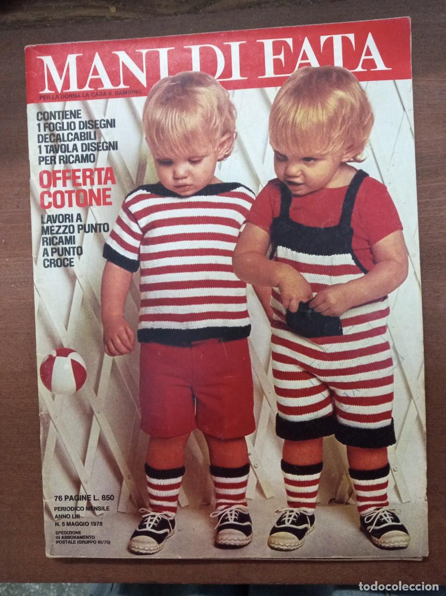 Collection Magazines and Newspapers: Revista de labores y moda, Mani di Fata, mayo 1978, moda italiana, con traducci&oacute;n en espa&ntilde;ol