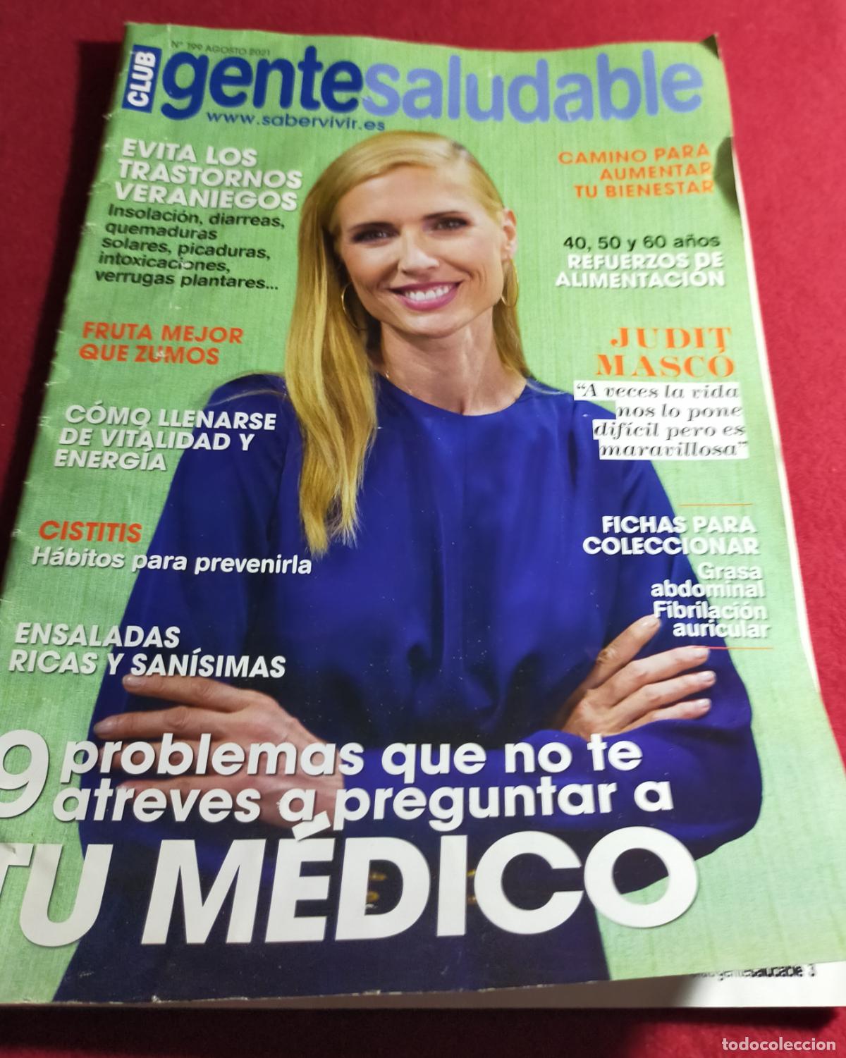 Coleccionismo de Revistas y Peri&oacute;dicos: REVISTA GENTE SALUDABLE - JUDIT MASCO