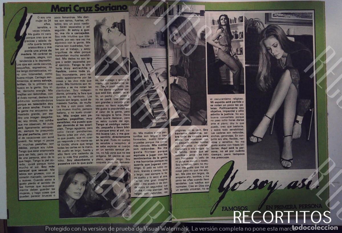 Coleccionismo de revistas y peri&oacute;dicos: mari cruz soriano cheryl tiegs julio iglesias
