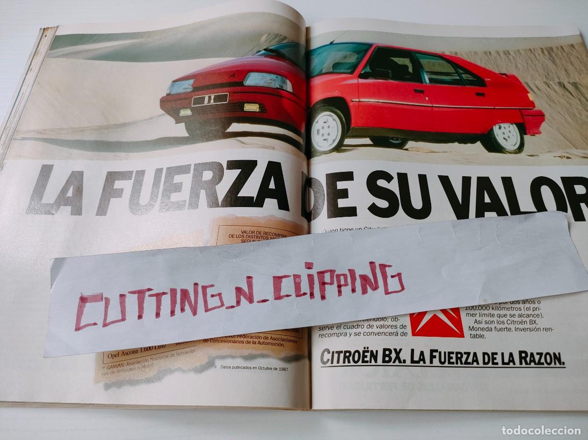 Coleccionismo de Revistas y Peri&oacute;dicos: Clipping PS871312 CITROEN BX