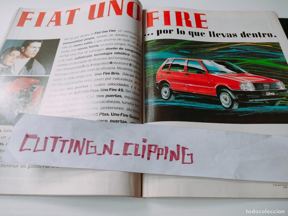 Coleccionismo de Revistas y Peri&oacute;dicos: Clipping PS870612 FIAT UNO FIRE