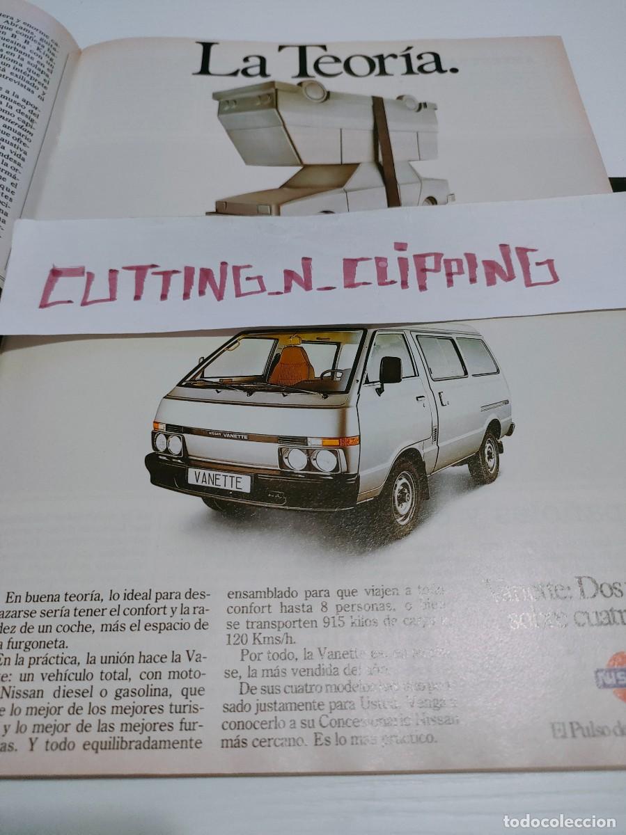 Coleccionismo de Revistas y Peri&oacute;dicos: Clipping PS870811 NISSAN